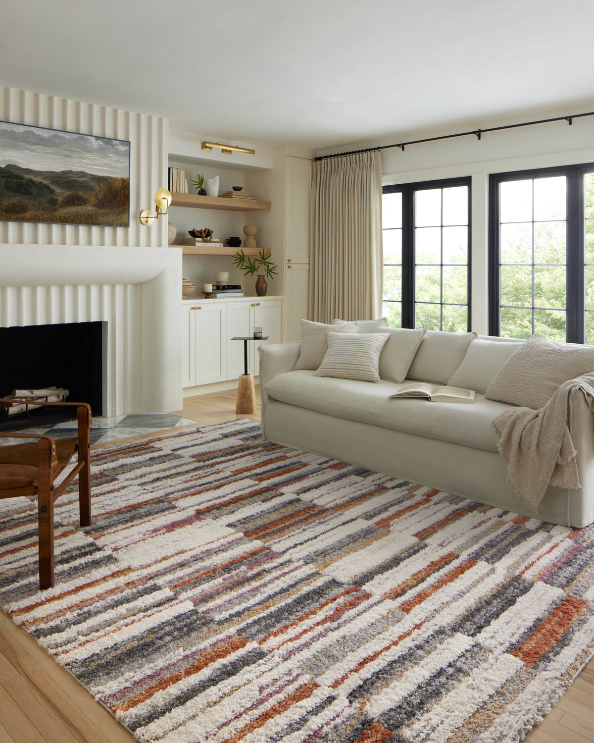 Loloi Levitt Shag Rug, 2'7" length x 7'6" width View 2