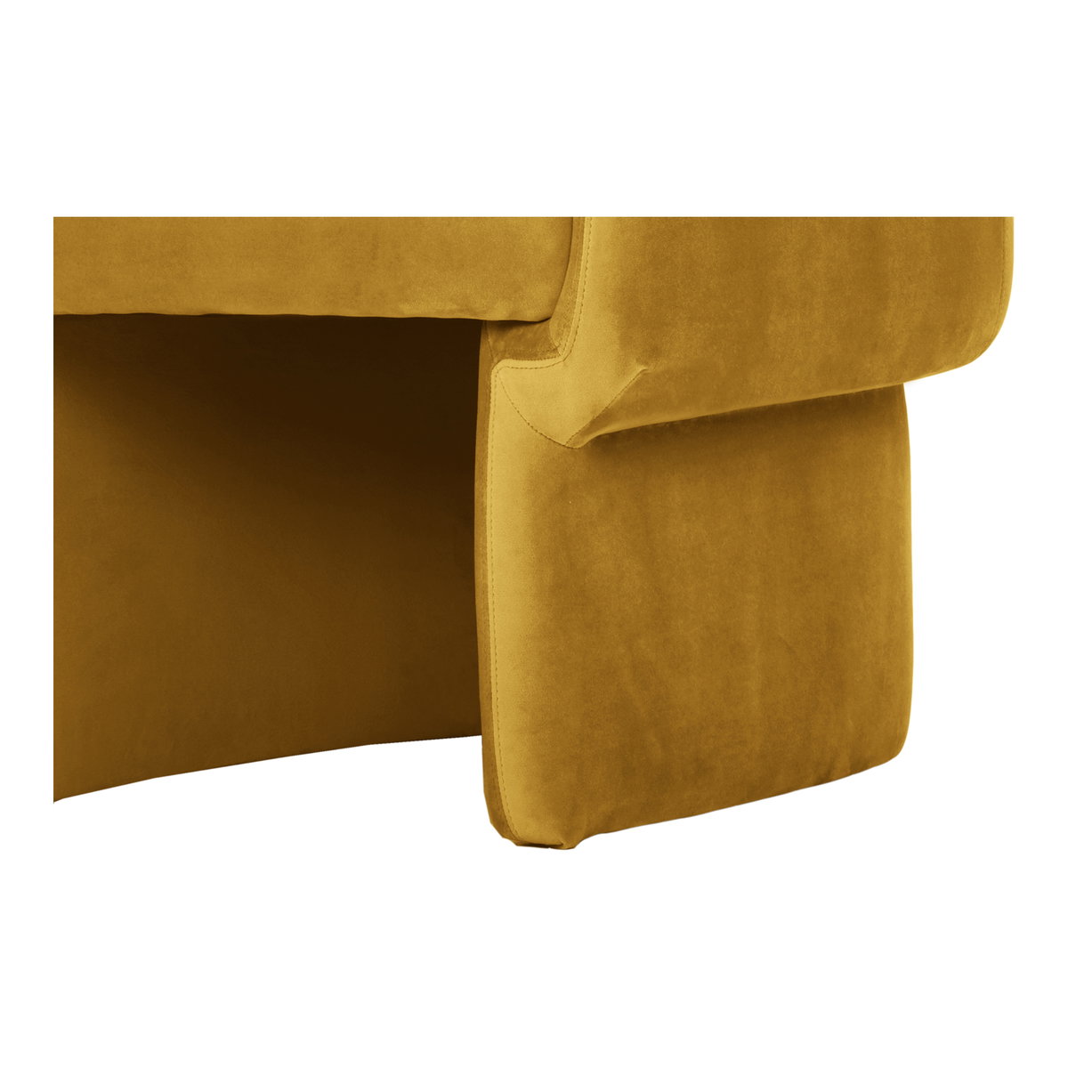 Franco Chair Mustard, Accent Chair by Moe's Home, 27.5" width x 27.5" height x 28" depth View 7