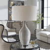 Dinah Gray Textured Table Lamp, by Uttermost, 19" width x 31" height x 19" depth thumbnail 2