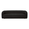 Faye Sofa Black Boucle, Sofas & Sectional by Moe's Home, 92" width x 29" height x 35" depth thumbnail 1