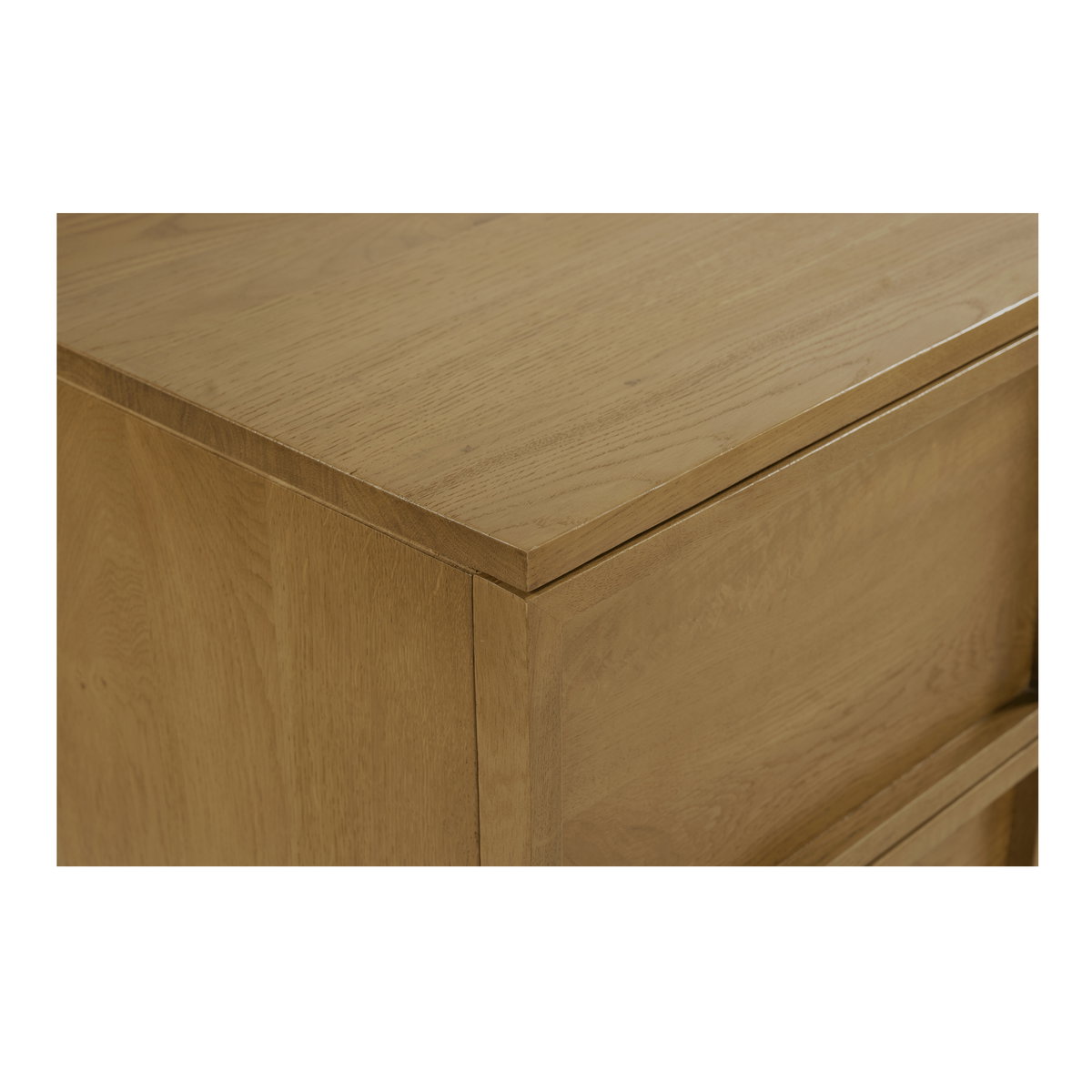 Henley 8 Drawer Dresser Brown, by Moe's Home, 85" width x 31" height x 20" depth View 5