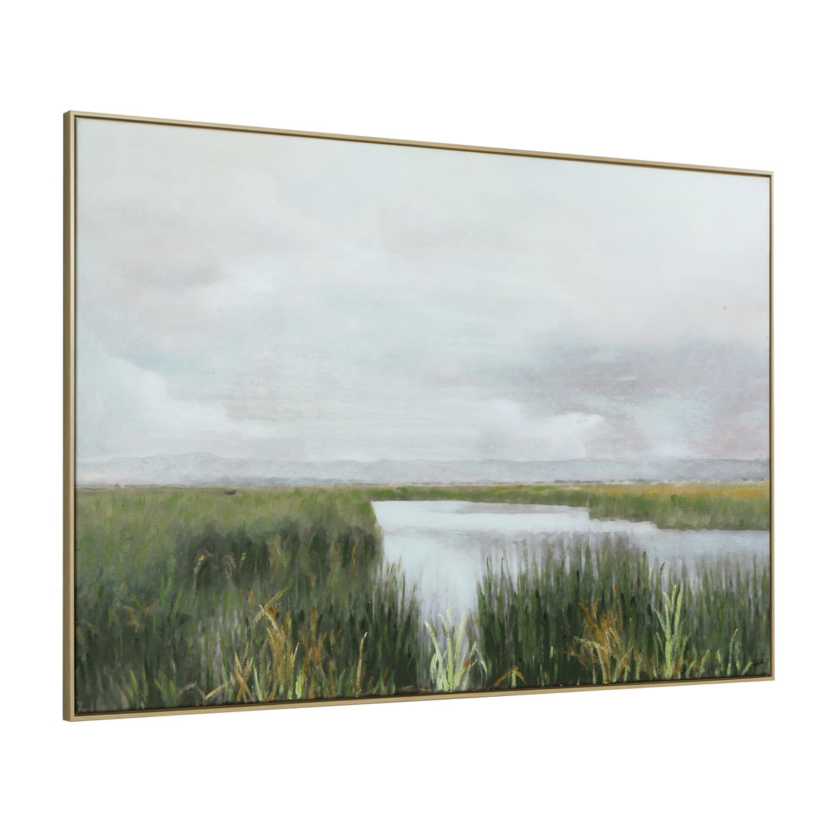 Tallow, Painting by Renwil, 40" height x 1.38" depth View 2
