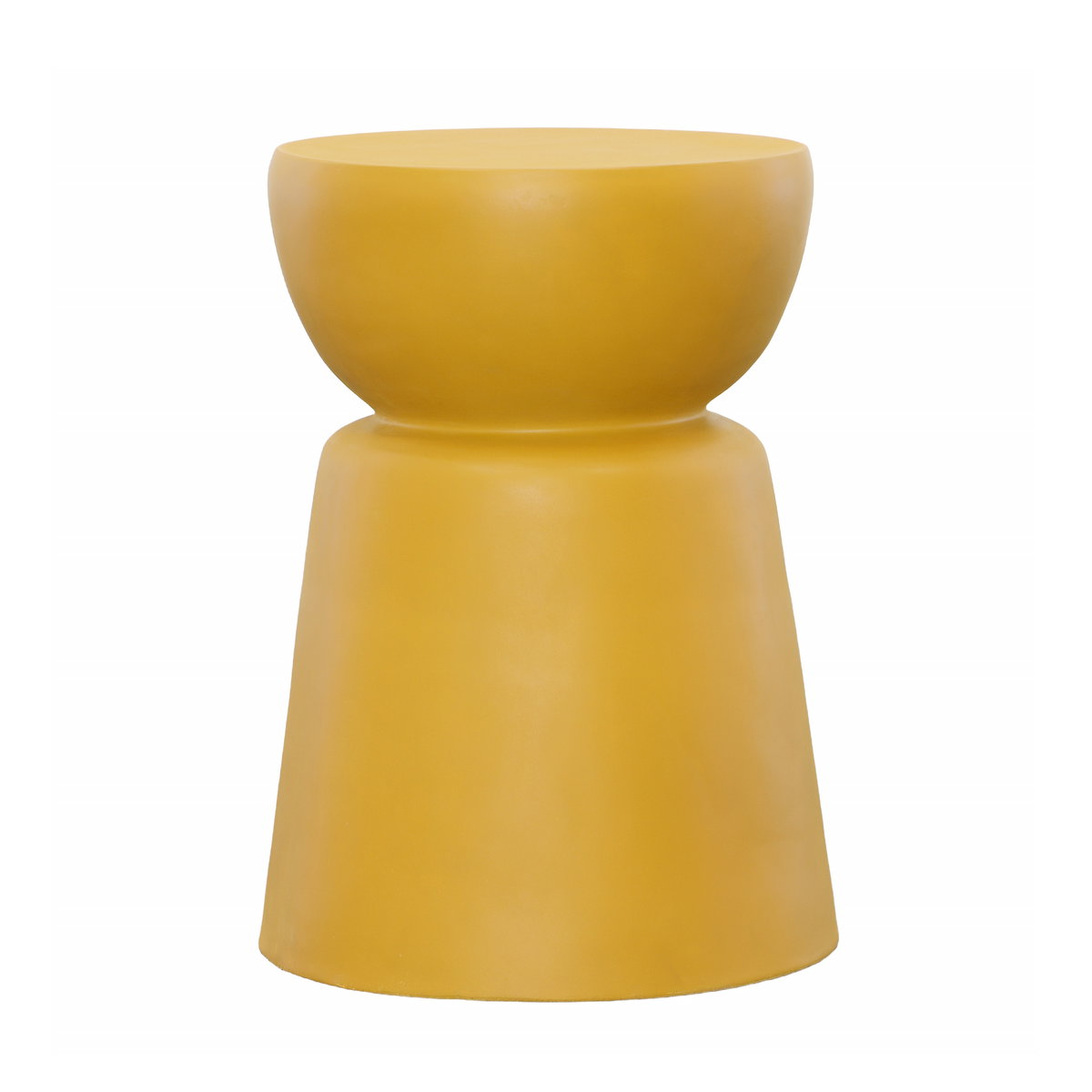 Ashlynn End Table Yellow, Side & End Table by Dovetail, 14.5" width x 22" height x 14.5" depth View 1
