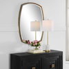Varenna Aged Gold Vanity Mirror, by Uttermost, 2'3.12" width x 3'2.12" height x 1.87" depth thumbnail 4