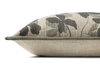 Brigette Romanek x Loloi Charcoal Pillow, Decorative Pillow, 16" length x 26" width thumbnail 2