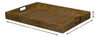 Norton Leather Tray,Croco Leather,Ant Gr, Decor by Sarreid, 24" length x 18" width x 2.5" height thumbnail 13