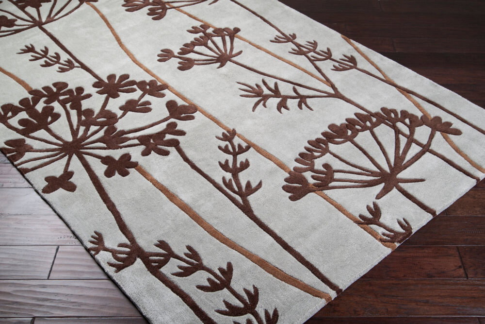 Cosmopolitan Handmade Rug, by Surya, 1'6" length x 1'6" width