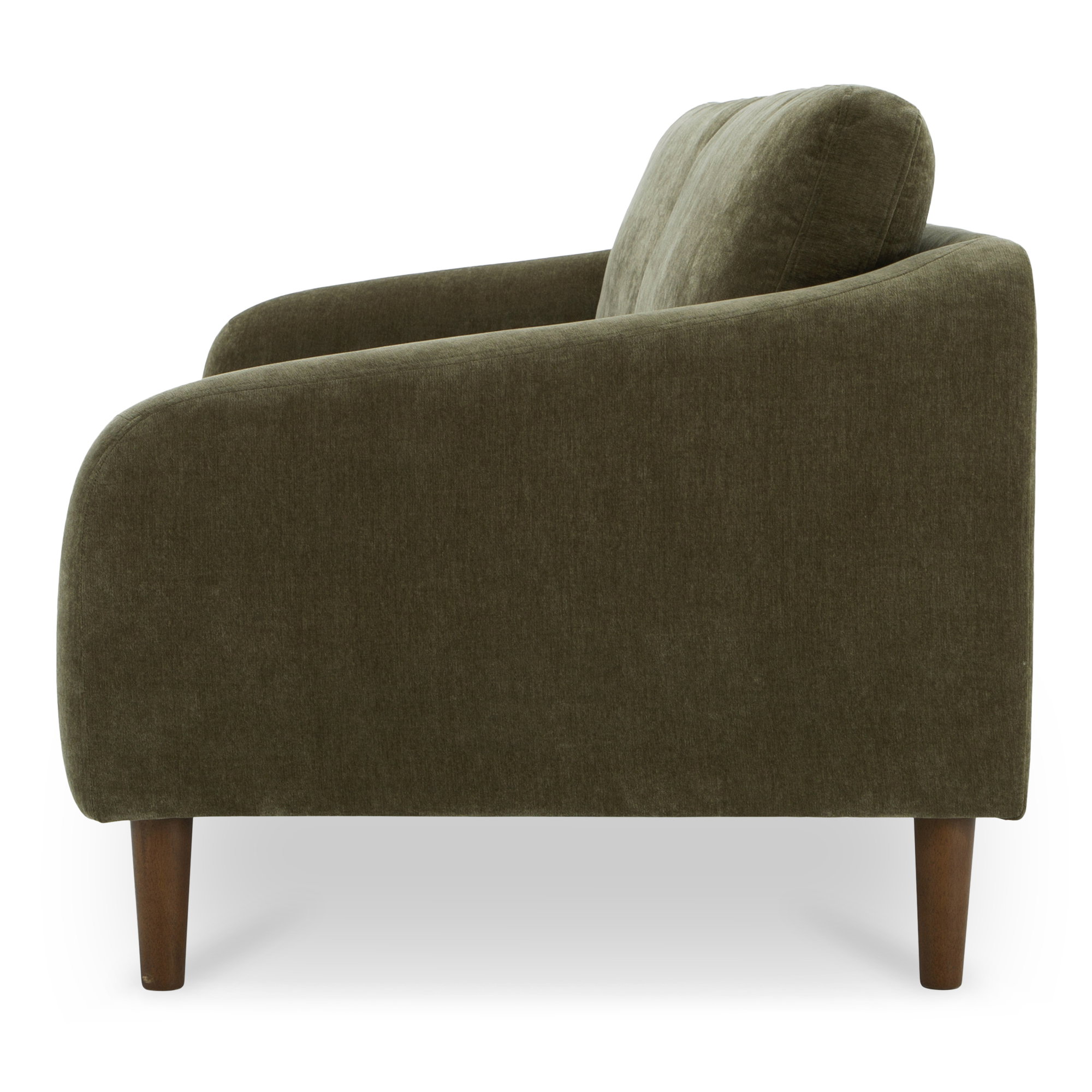Quinn Sofa Cedar Green, Sofas & Sectional by Moe's Home, 86.6" width x 33.5" height x 34.8" depth View 3