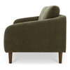Quinn Sofa Cedar Green, Sofas & Sectional by Moe's Home, 86.6" width x 33.5" height x 34.8" depth thumbnail 3