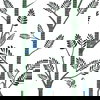 Aviary Branch Blue & Green Peel & Stick Wallpaper, by York Wall, 20' length x 1'8.5" width x 0.02" depth thumbnail