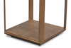 Gilbert Shagreen Side Table  Tawny Brown, by Sarreid, 1'6" length x 1'6" width x 2' height thumbnail 5