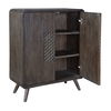 Hausen 2 Door Mid-Century Cabinet, Furniture by Uttermost, 29" width x 35" height x 18" depth thumbnail 5