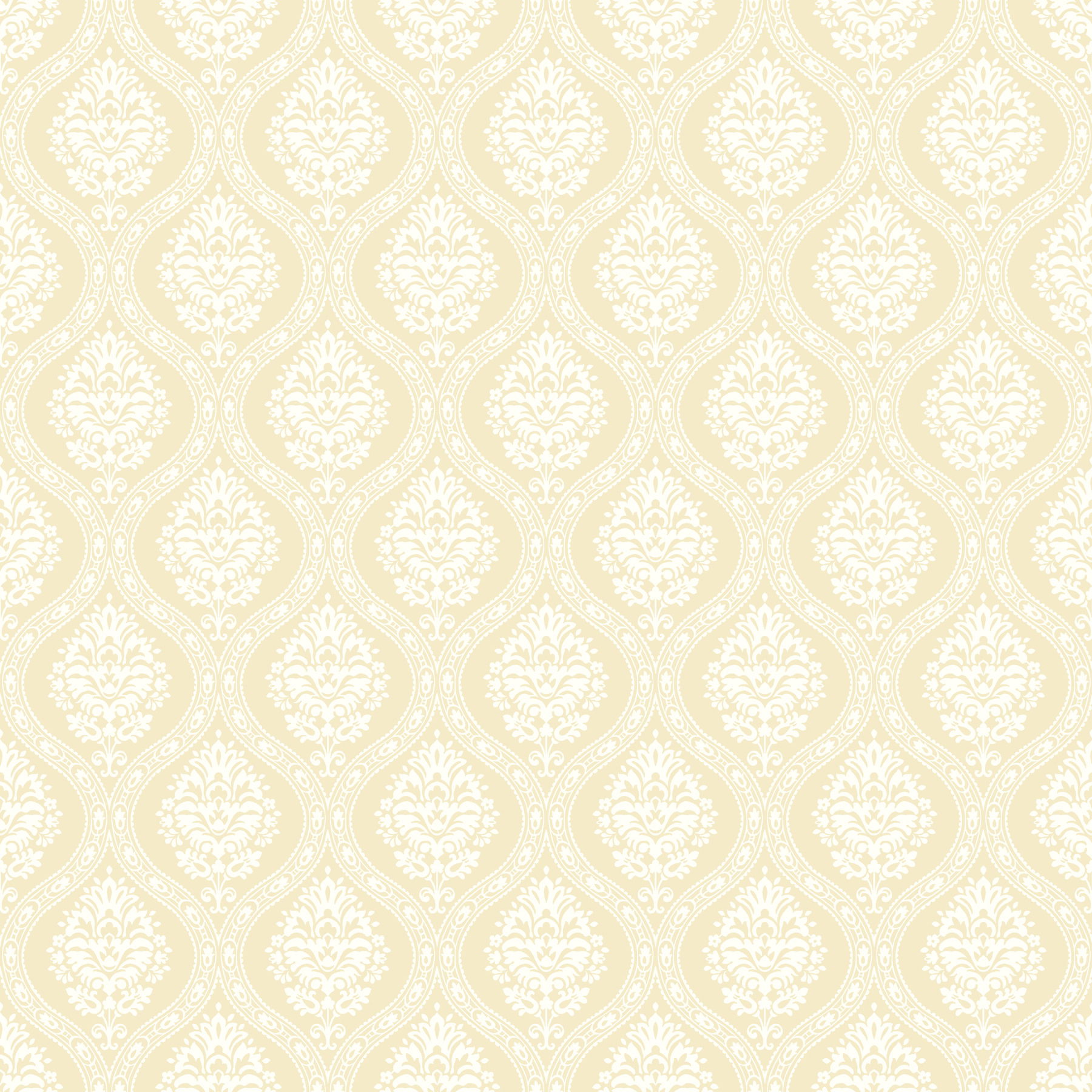 Petite Ogee Yellow Wallpaper large image 