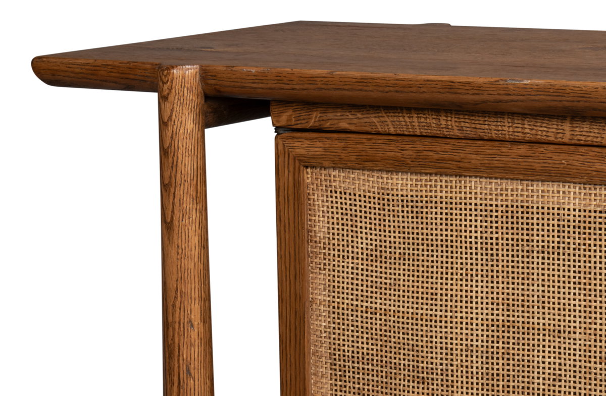 Nido Sideboard  4 Doors, by Sarreid, 1'7" length x 7'1" width x 2'6" height View 5