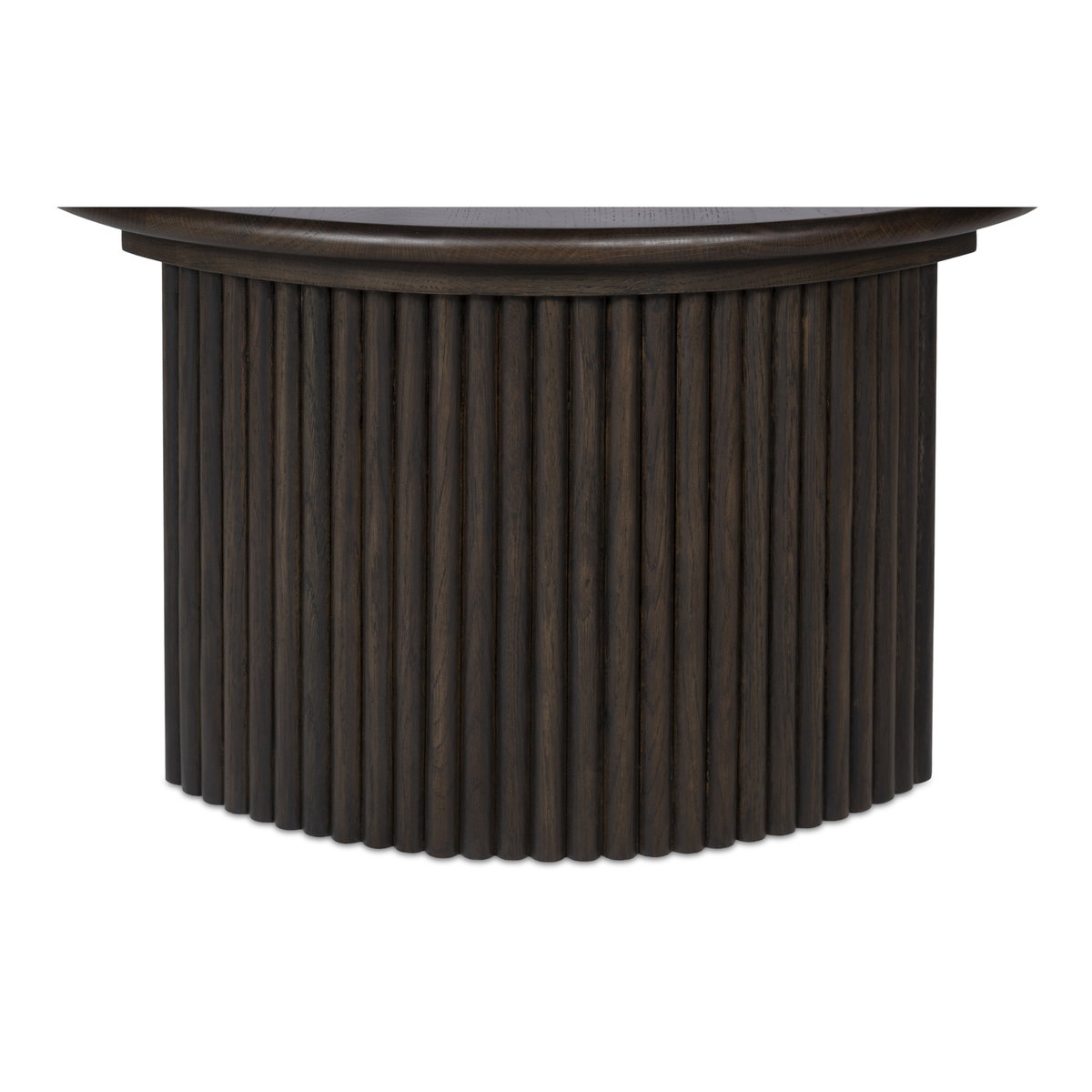 Penny Small Coffee Table Dark Brown, by Moe's Home, 24" width x 13.75" height x 24" depth View 5