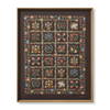 Rifle Paper Co. x Loloi Helena Quilt Brown Wall Art, Wall Hanging, 33" length x 41" width thumbnail 1