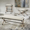 Firth Rustic Oatmeal Counter Stool, Counter & Bar Stool by Uttermost, 18.75" width x 27.62" height x 18.75" depth thumbnail 9