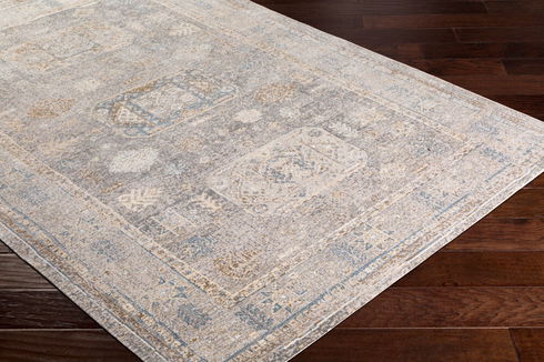 Stonewashed Machine Woven Rug