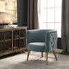 Haider Gray Accent Chair, by Uttermost, 28.5" width x 31" height x 28.25" depth thumbnail 7