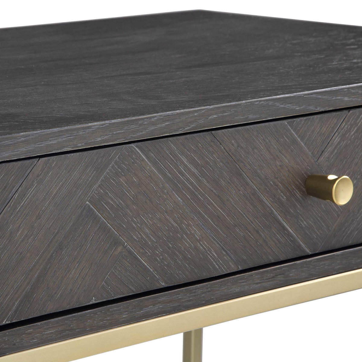 Armistead Walnut Side Table, Side & End Table by Uttermost, 25" width x 25" height x 18" depth View 6