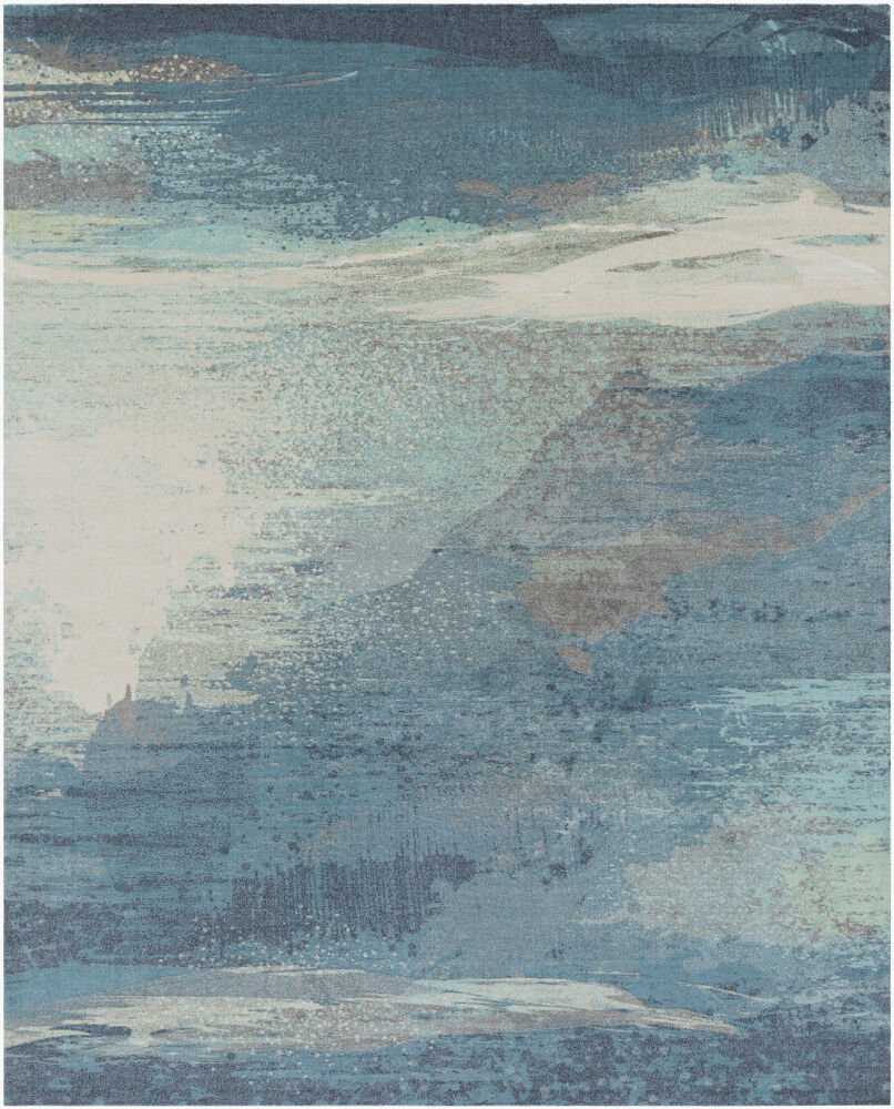 Felicity Machine Woven Rug, by Surya, 6'0.05" length x 4'0.03" width