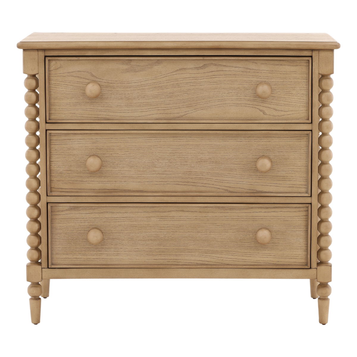 Marcellina Dresser Natural, by Dovetail, 40" width x 36" height x 17.75" depth View 2