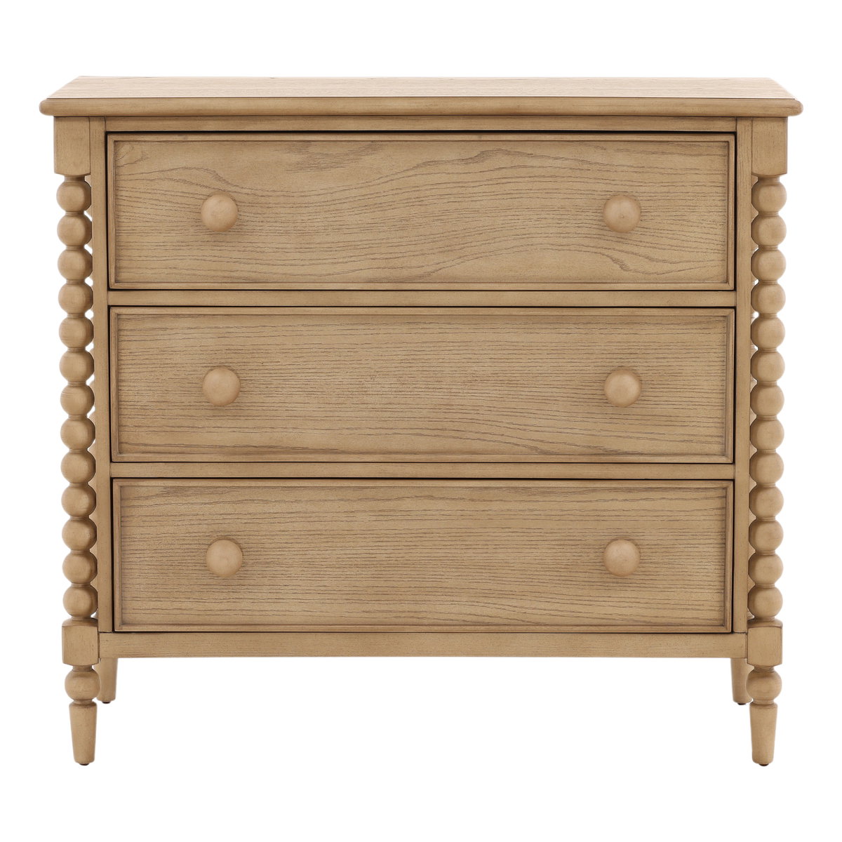 Marcellina Dresser Natural, by Dovetail, 40" width x 36" height x 17.75" depth View 2