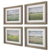 Quiet Meadows Framed Prints Set/4, by Uttermost, 1'4.87" width x 1'1.87" height x 2" depth thumbnail 4
