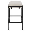 Paradox Counter Stool, Counter & Bar Stool by Uttermost, 18" width x 26.5" height x 14.12" depth thumbnail 5