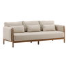 Milburne Outdoor Sofa Beige thumbnail 0