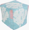 Rain Pouf, Ottoman by Surya, 18" width x 18" height thumbnail