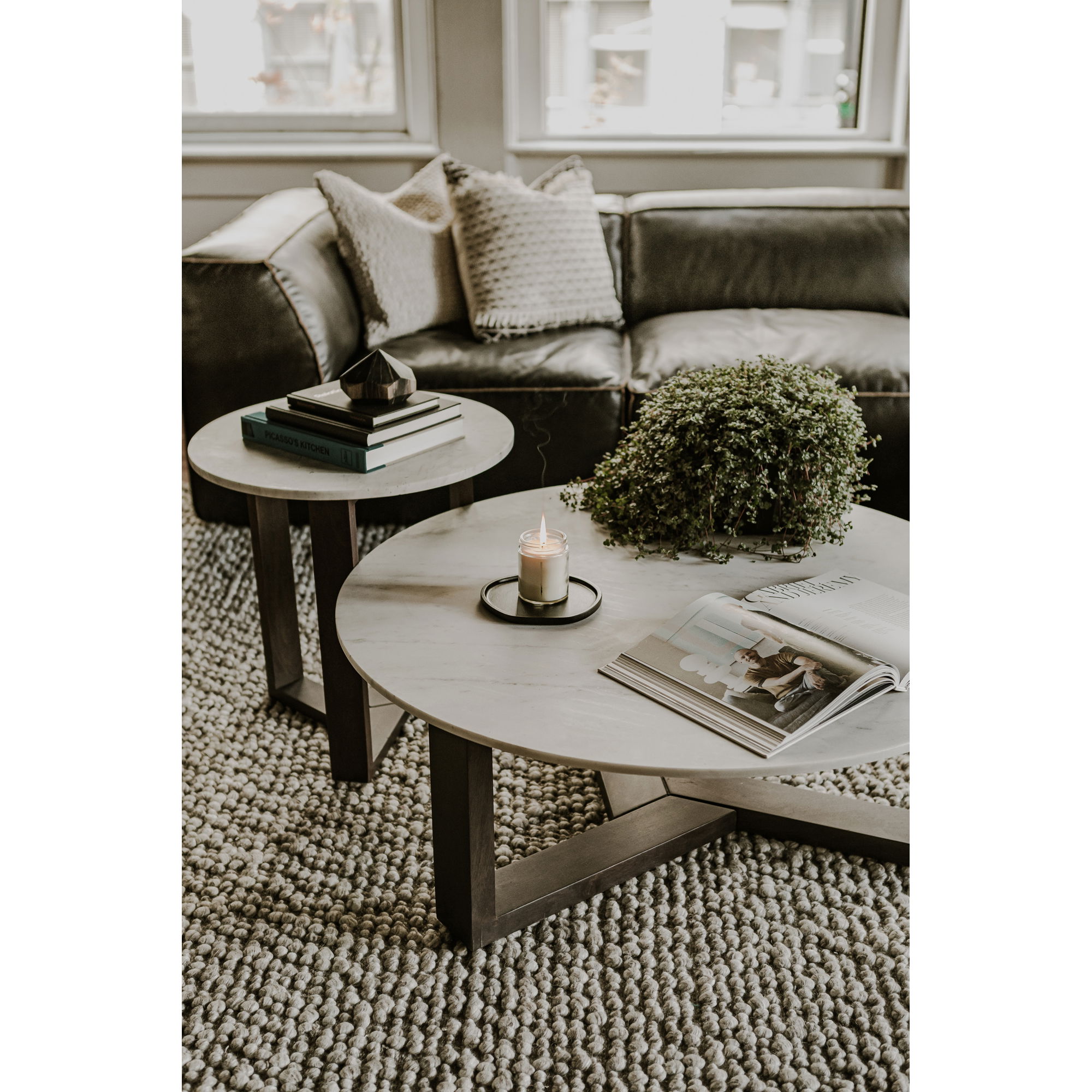 Jinxx Coffee Table Charcoal Grey large image 