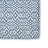 Hampshire Geometric Hand-Woven Wool Blue/Ivory Area Rug thumbnail 1