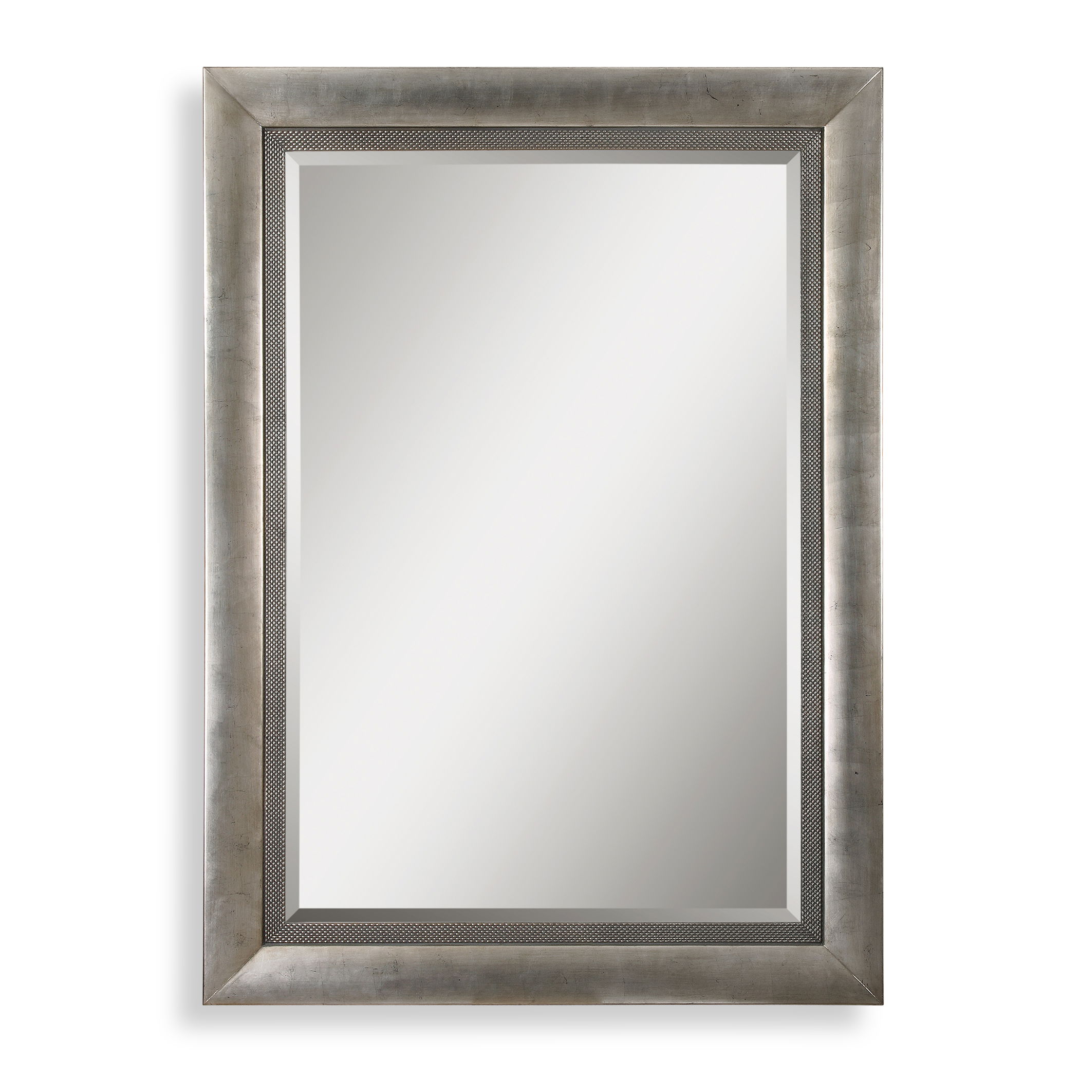 Gilford Antique Silver Mirror large image 