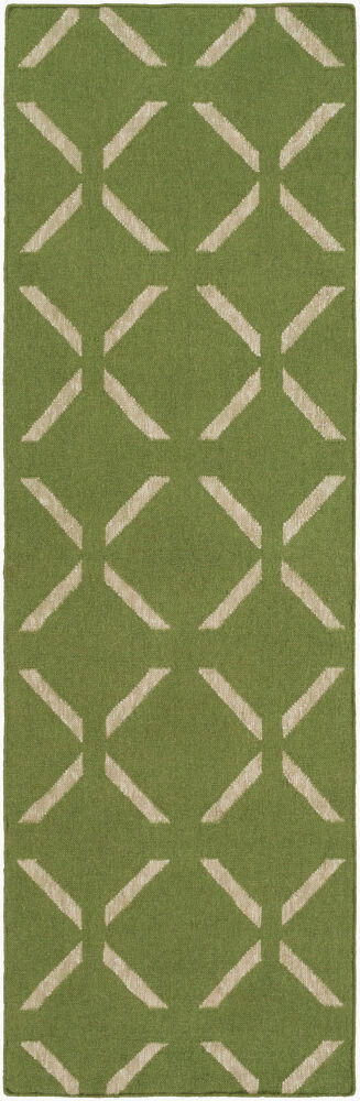 Stallman Handmade Rug, by Surya, 3' length x 2' width
