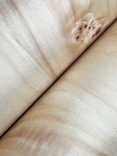 Burlwood Natural Wallpaper