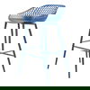 Piazza Outdoor Barstool Blue - Set Of Two thumbnail 4