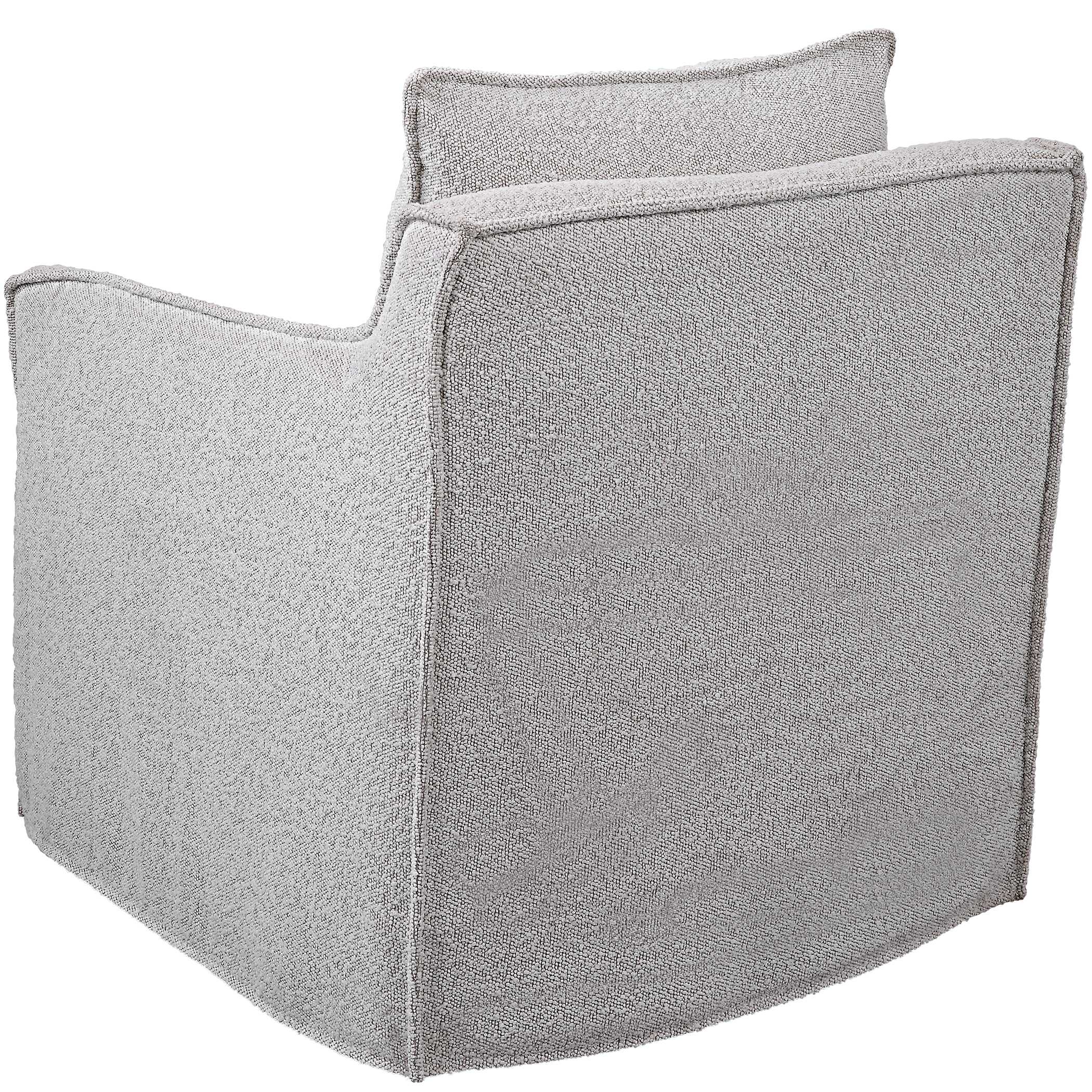 Welland Gray Swivel Chair large image 