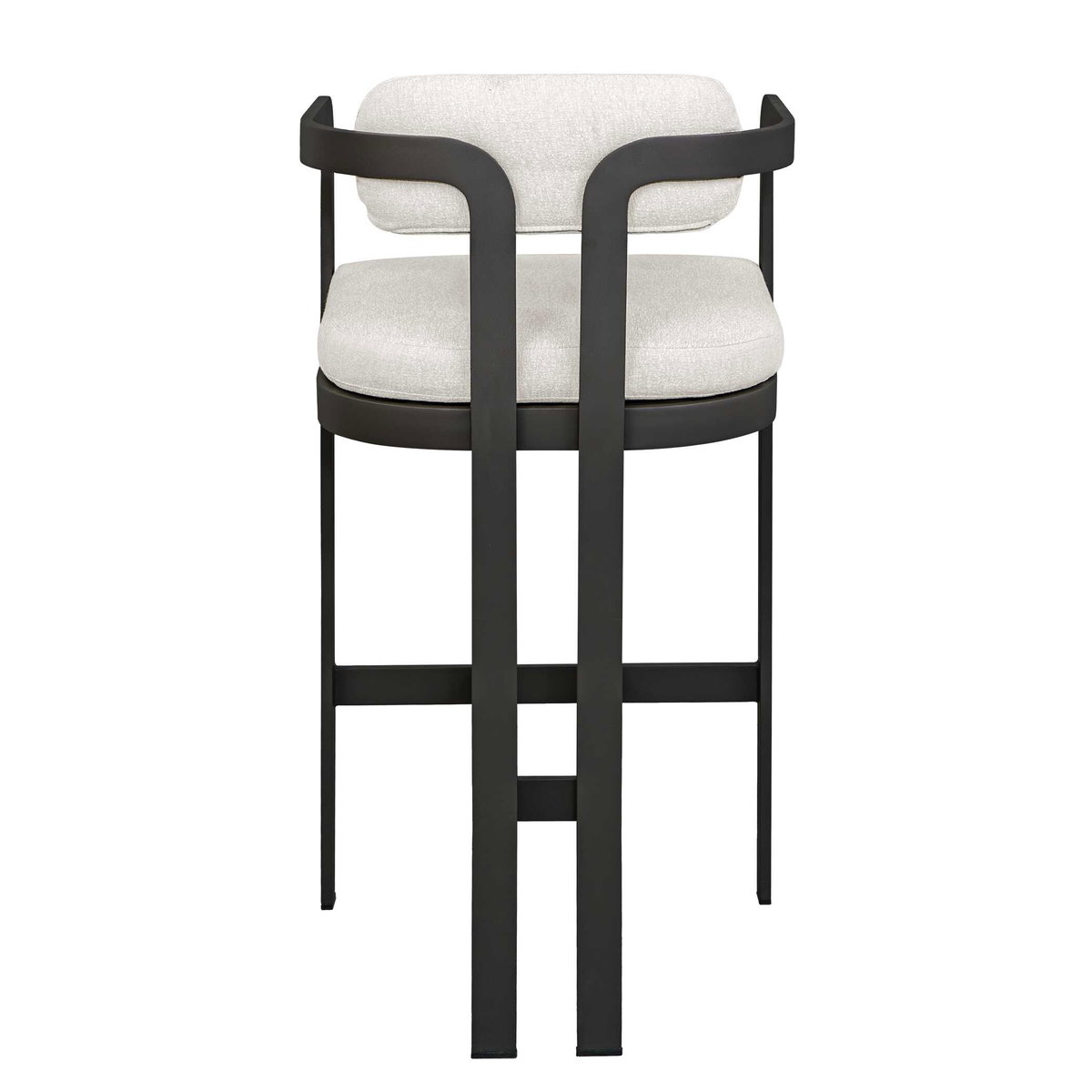 Kalmar Outdoor Bar Stool, Outdoor Stool by Uttermost, 1'8" width x 3'4.2" height x 1'8" depth View 7