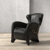 Hera Arm Chair  Onyx Black, by Sarreid, 2'10" length x 2'7" width x 2'10" height thumbnail 13