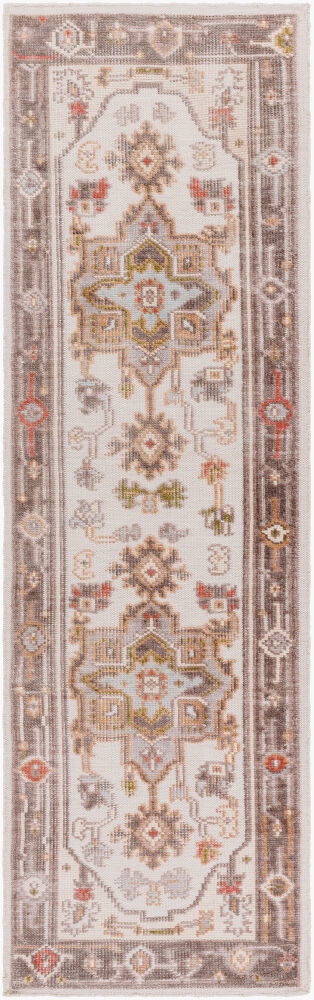 Revere Handmade Rug, by Surya, 8' length x 2'6" width