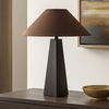 Dorsey Table Lamp Black, by Moe's Home, 15.75" width x 16.55" height x 15.75" depth thumbnail 3