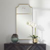 Caddington Tall Brass Mirror thumbnail 1