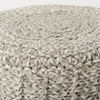 Bina  Taupe 4 Legged Wool Stool thumbnail 9