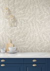 Rainforest Canopy Cream Wallpaper thumbnail 3