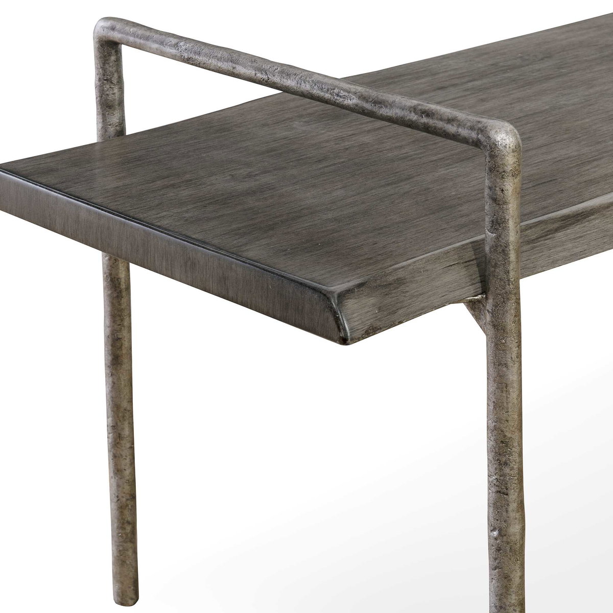 Chandos Wooden Bench, by Uttermost, 6'4" width x 1'11" height x 1'6" depth View 6