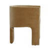 Olimpia Dining Chair Camel, by Dovetail, 24" width x 28" height x 22.5" depth thumbnail 3
