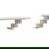 Prism Outdoor Dining Table Ivory thumbnail 0