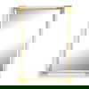 Malik White & Gold Mirror thumbnail 0