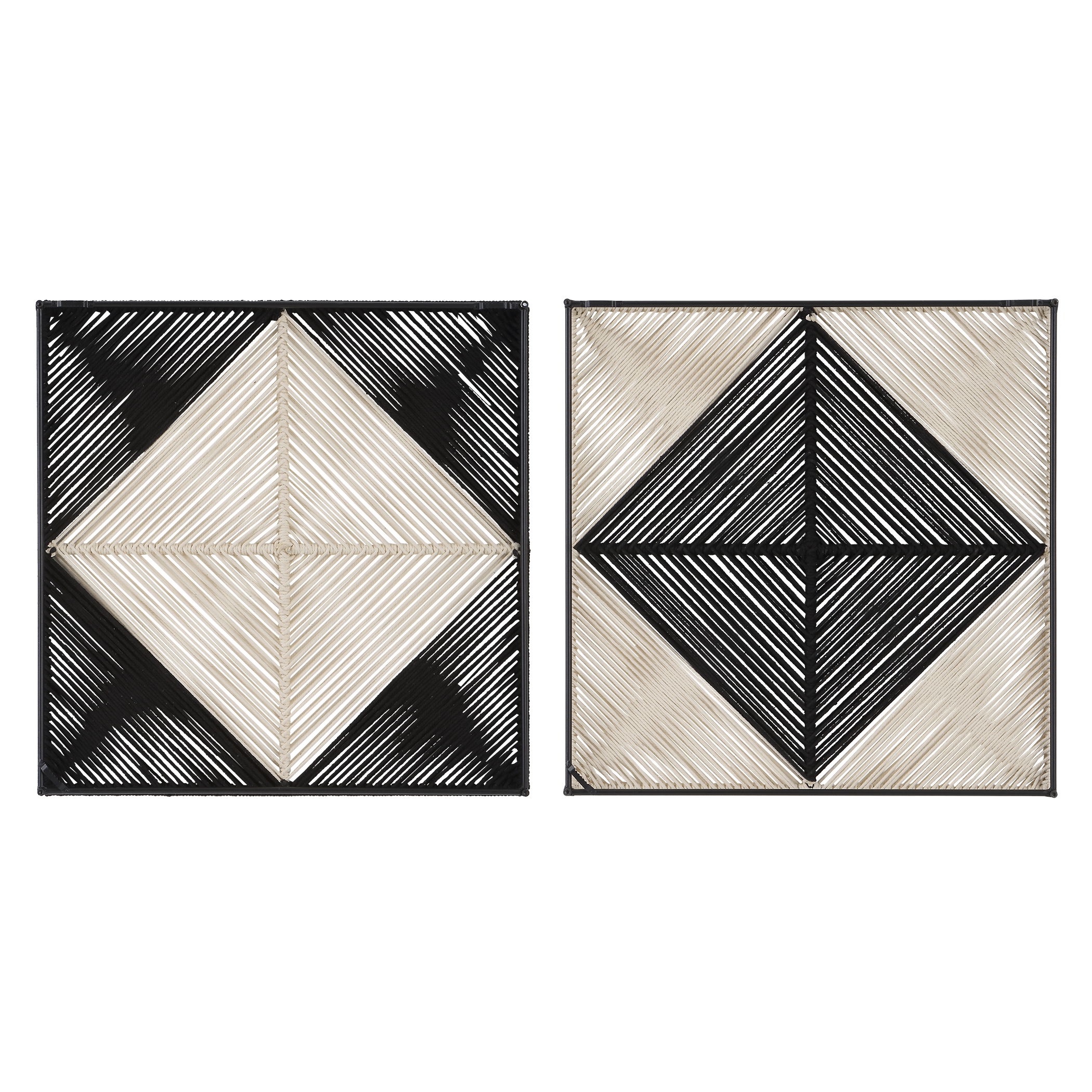 Seeing Double Rope Wall Squares, S/2 large image 